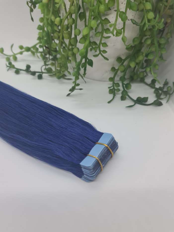 Blue Tape Hair Extensions